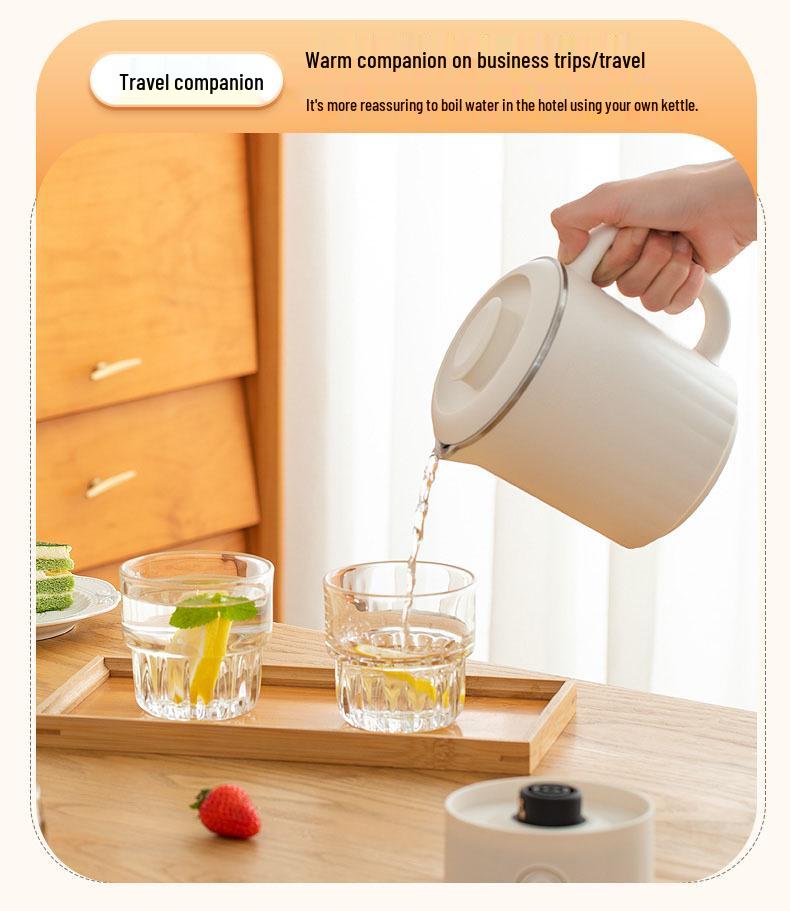 Compact Folding Electric Travel Kettle for Business and Outdoor Use