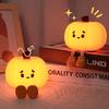 Halloween Pumpkin Night Lights Cute Soft Silicone Safe Lamp Decorations Timing Dimmable Bedside Decor Kids Baby Halloween Gifts