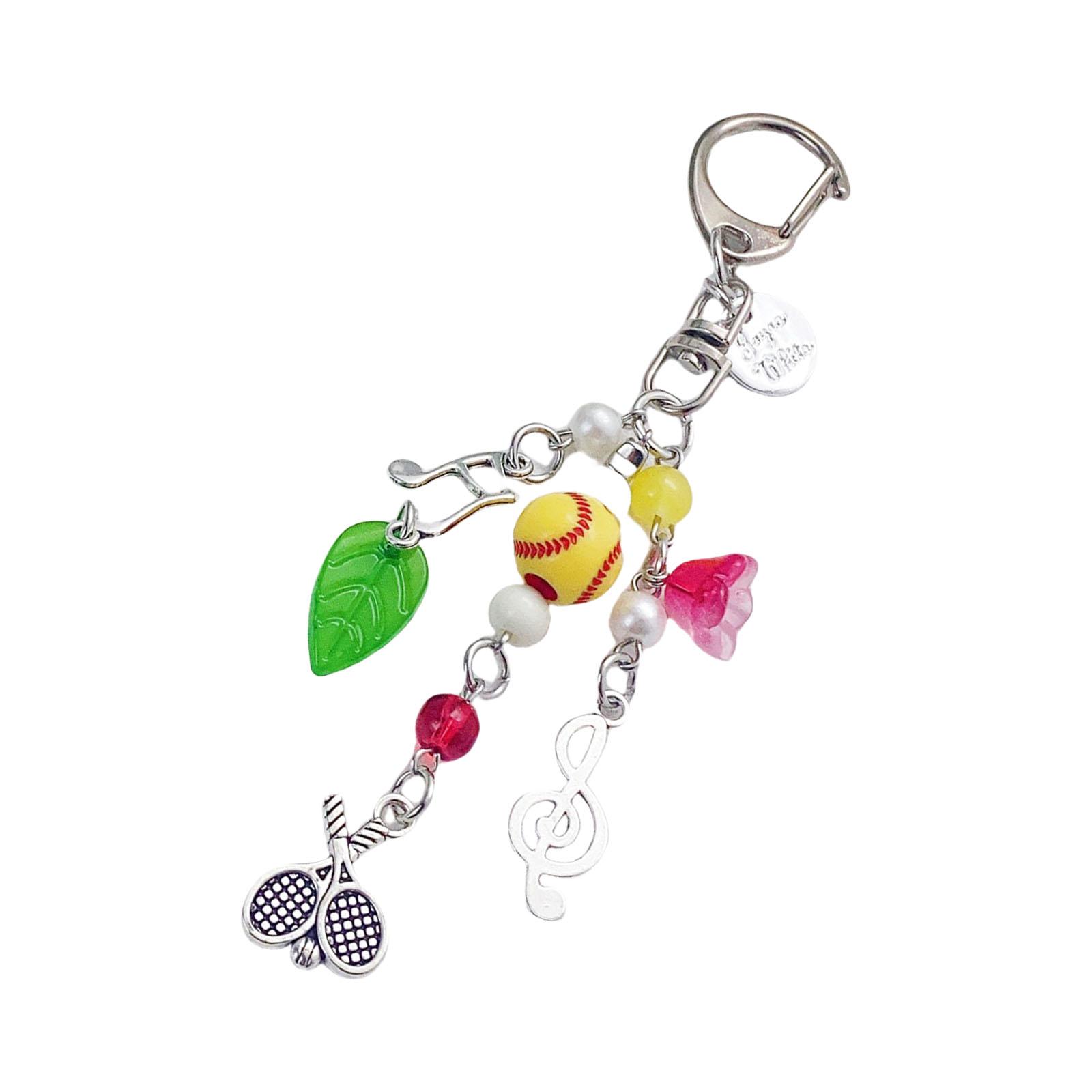 

Стильный прочный сплав брелок для теннисной сумки Портативный кошелек Шарм Украшение Аксессуар для сумок и ключей Орнамент красный