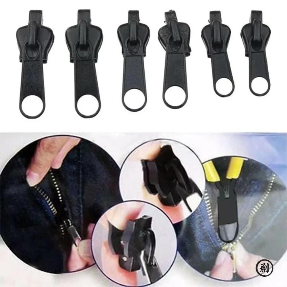 New 4 Sizes Zipper Head Repair Universal Zipper Slider Handmade Zipper Puller Head for DIY Sew
