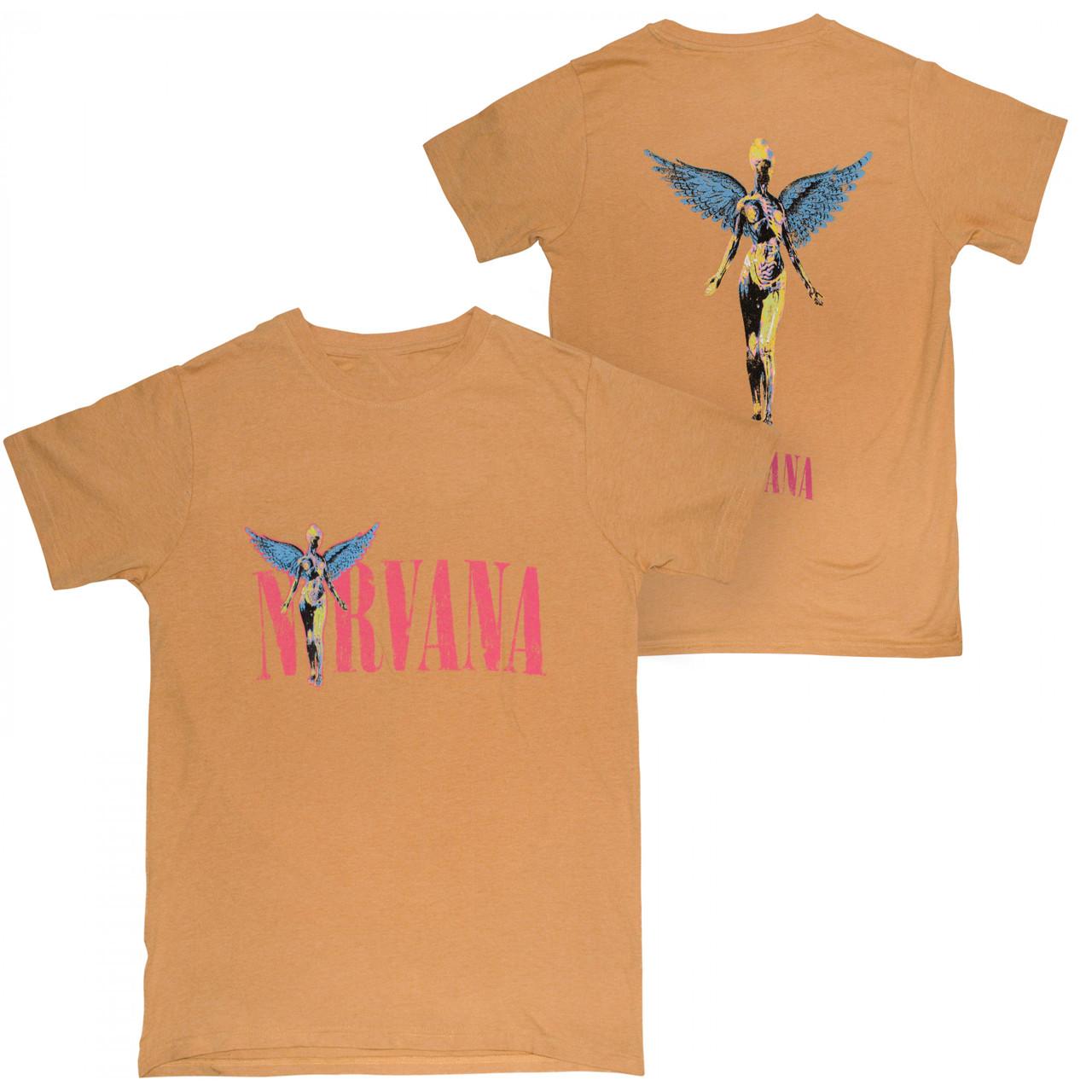 26 nirvana in utero 1993 shirt Nirvana In Utero Front and Back T-Shirt DO429 Unisex T-Shirt XXXL