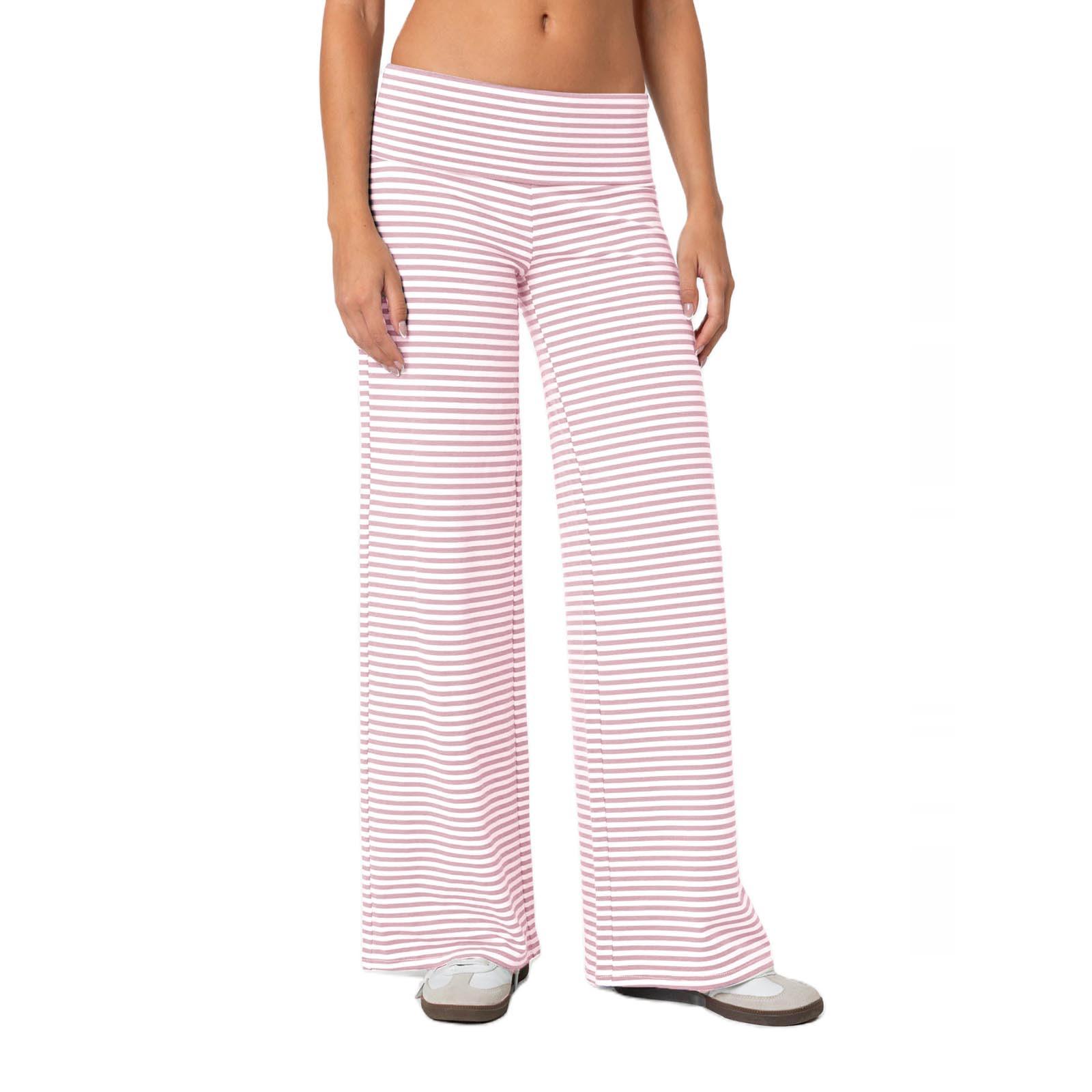 Женские домашние брюки с принтом по всей длине — фото 5