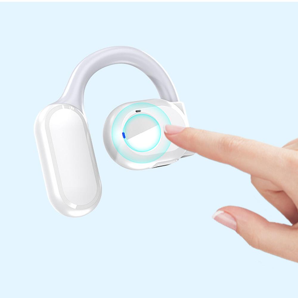 BY99 Mini Single Ear Headphones 200h Standby 10M Transmission Distance Business Headset IPX5 Waterproof Sports Gaming Earphones