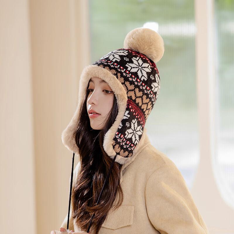 

MEET SUNNY Women s Winter Warm Earflap Hat One Size