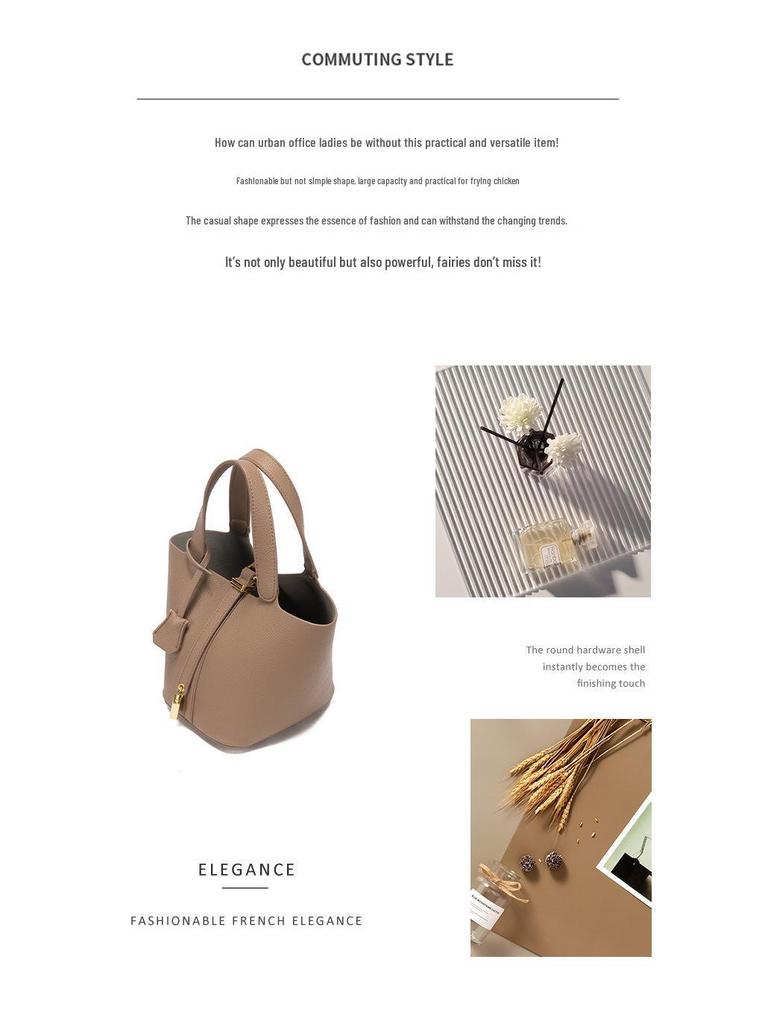 2024 Versatile Women's Bucket Bag: High-End, Exquisite Design