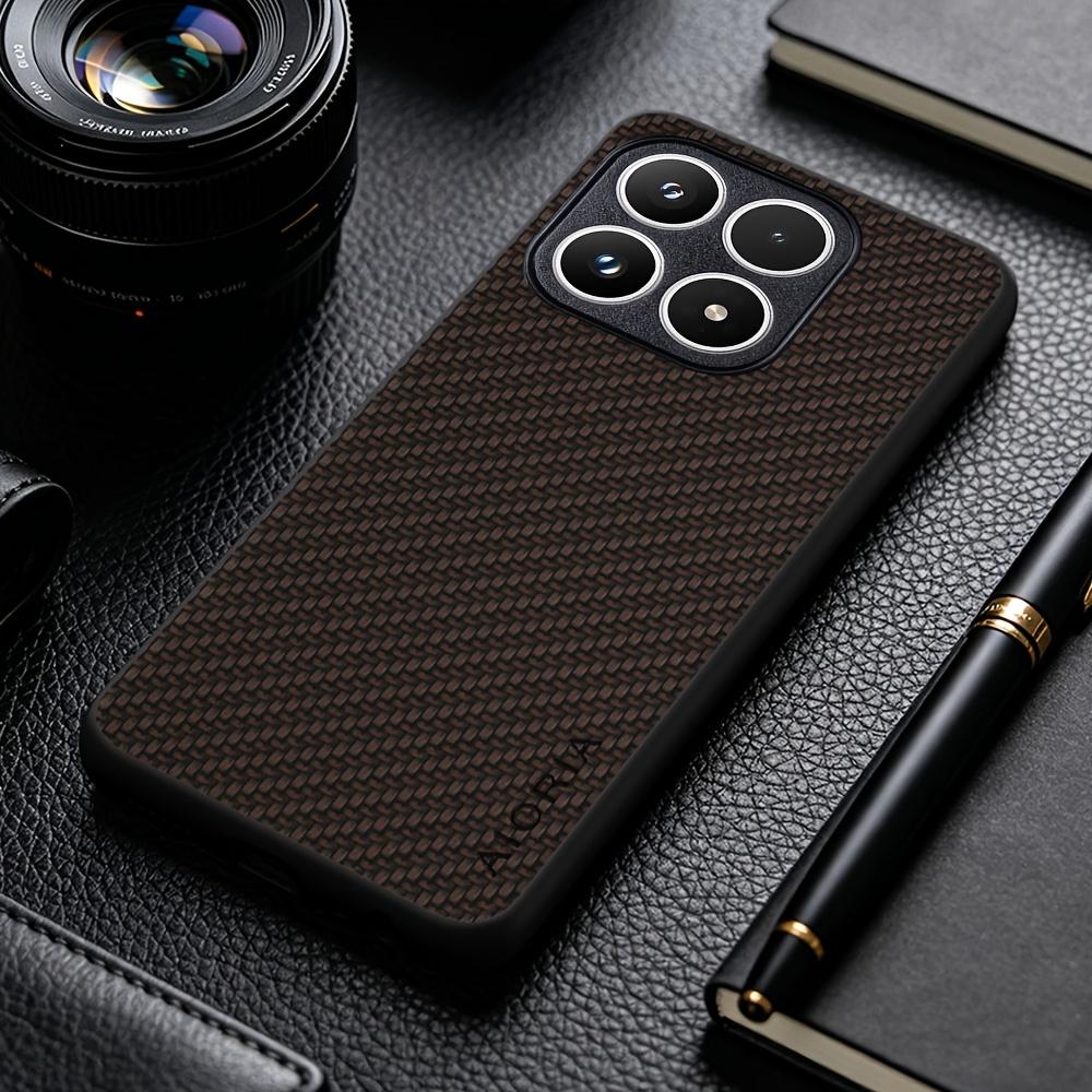 Phone Case: New Stylish Business Casual Phone Case for Xiaomi 17T Pro 17 Pro Max Ultra Faux Carbon Fiber Synthetic Leather Phone Cover