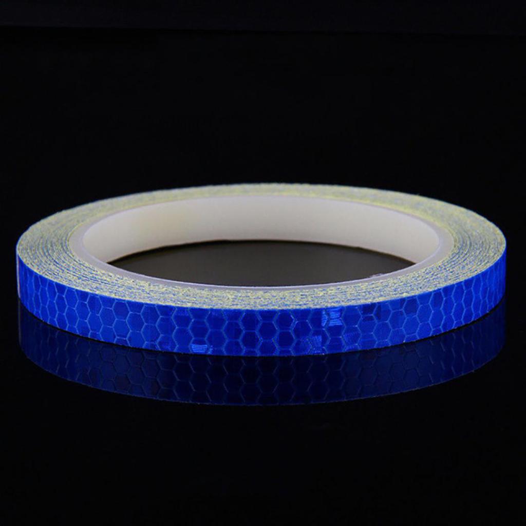 MTB Cycling Wheel Rim Light Reflective Sticker Adhesive Warning Stripe Decal