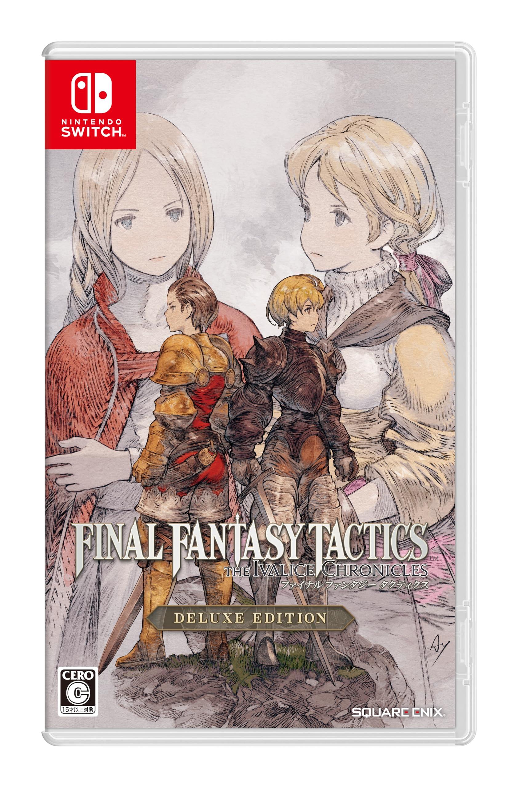 

Final Fantasy Tactics Ivalice Chronicles Deluxe Edition Logo Sticker Switch - [Bonus] Die-Cut -