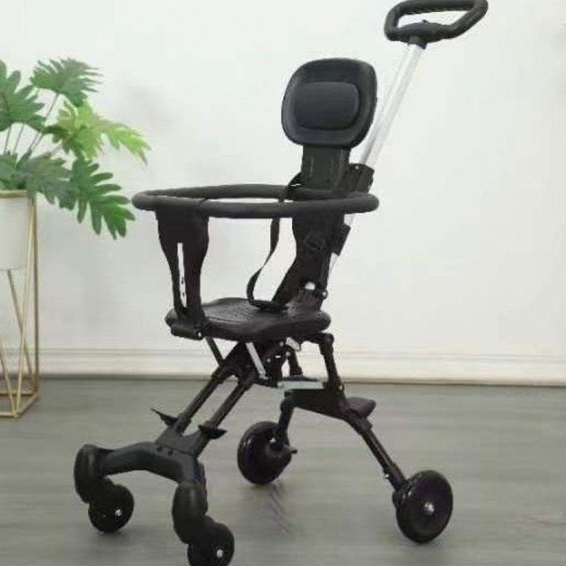 Leichter, faltbarer Zwei-Wege-Kinderwagen für 1-3-Jährige