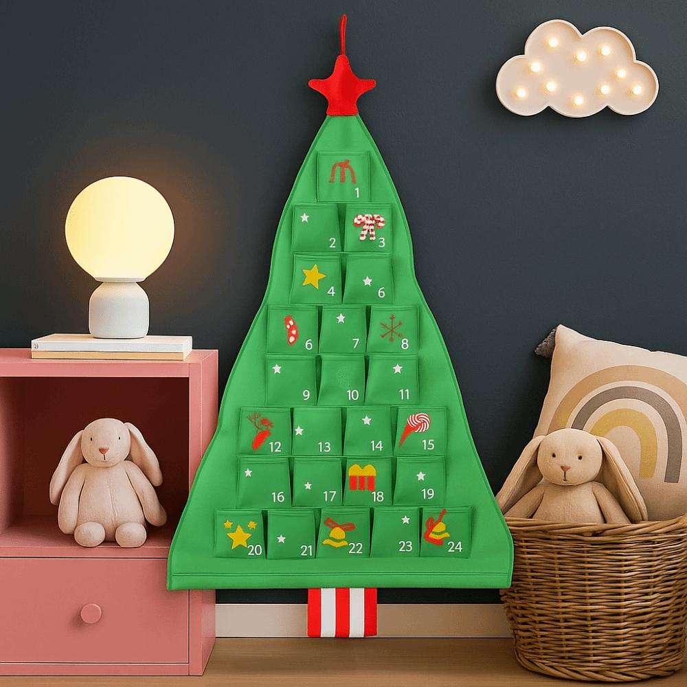Oxford Cloth Christmas Tree Storage Bags Foldable Decorative Wall Mounted Storage Bags Moisture-proof Waterproof