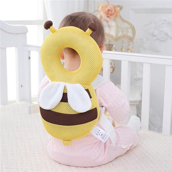 Buy Practical Soft Baby Head Protection Pad Cute Angel Bee Shape Neck