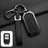 Carcasă Capac Cheie Mașină din Aliaj de Zinc și Piele pentru Honda Civic CRV HRV Accord Pilot Fit Freed Vezel Odyssey 2018 - 2022 Accesorii