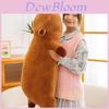 Weiches Kurzes Plüsch Capybara Kuschelkissen Ideal für Übernachtungen und Schlafzimmerdeko 50cm und 90cm Größen