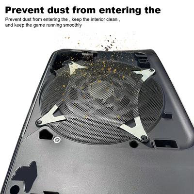 2/4 balení ventilátorů, prachový filtr, prodyšná ventilace, prachotěsný kryt filtru z PVC, ochranný kryt proti prachu pro PS5 Slim pro PlayStation 5 Slim