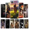 Phone Case For Xiaomi Redmi Note 15 14 13 12 4G 10 11 Pro Plus 5G 14C 13C 12C 10C Soft TPU Cover Beauty German Shepherd Dog