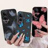 Für Vivo V50 Lite 4G 5G V50 5G Handyhülle Silikon Weiche Rückabdeckung Für Vivo V2441 V2427 Bumper Drache Katze Blume Schmetterling Capa