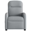 VidaXL Fauteuil inclinable Gris clair Tissu 4015522