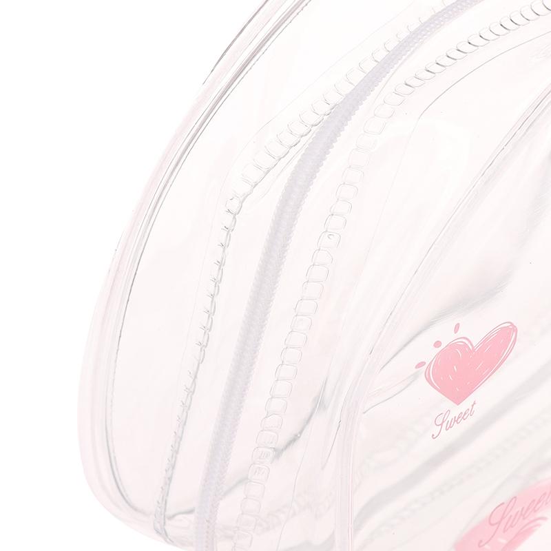 Transparent Outdoor Pvc Mini Doll Display Bag Coin Purse Pendant Pouch Organizer Wallet Key Lipstick Earphone Storage Bag