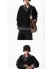 Autumn Faux Two-Piece Hoodie - Unisex Korean Style Loose Pullover with Shirt Collar