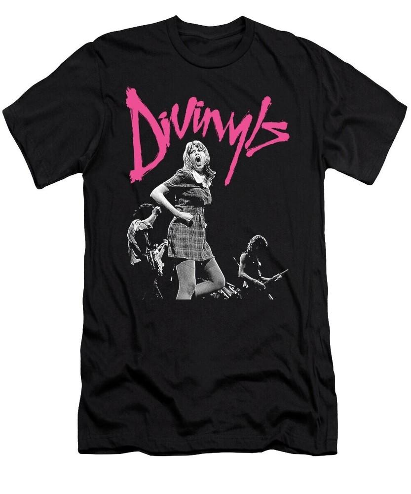 NEW Divinyls Band Short Sleeve Cotton T Shirt Black S-5XL Unisex T-Shirt M