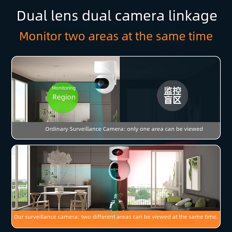 HD WiFi Indoor Wireless Camera with Night Vision & Mobile Remote Viewing