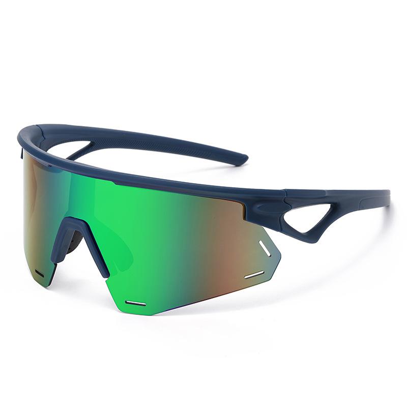 Trend Colorful Men'S And Women'S Outdoor Sports Coating Anti-Ultraviolet Cycling Protective Heat-Proof Sunglasses