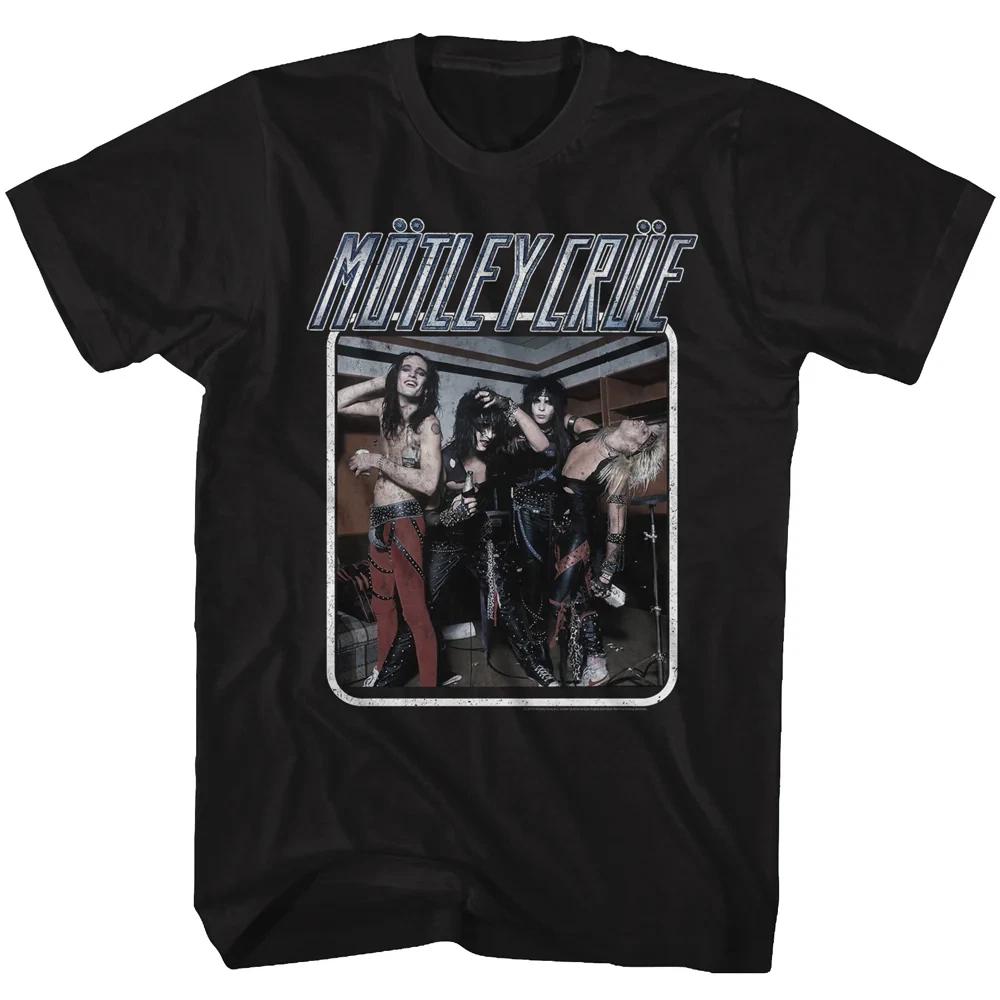 Motley Crue Uncrued 100% Cotton T-shirt Mens Tees Top 3XL