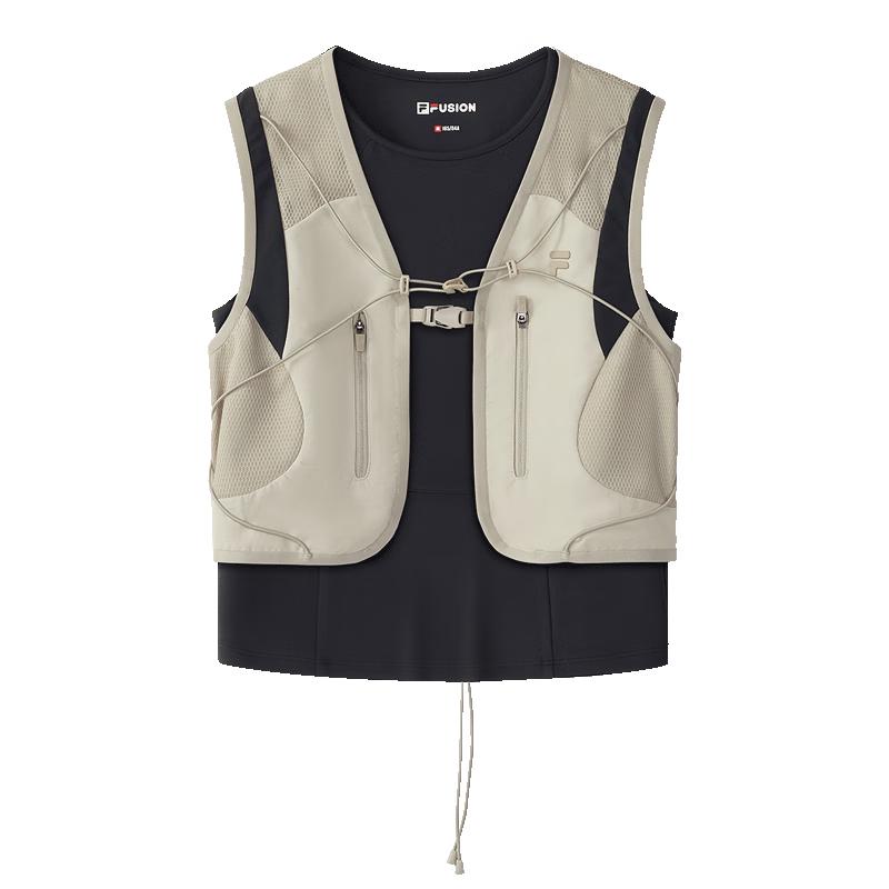 FILA FUSION Women s Slim-Fit Sleeveless Tank Top Set S