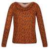 Regatta Womens/Ladies Frayda Leopard Print Cowl Neck Top