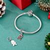 100% Copper Christmas Seriescharms Pendants Fit Original Bracelet For Women Jewelry Making