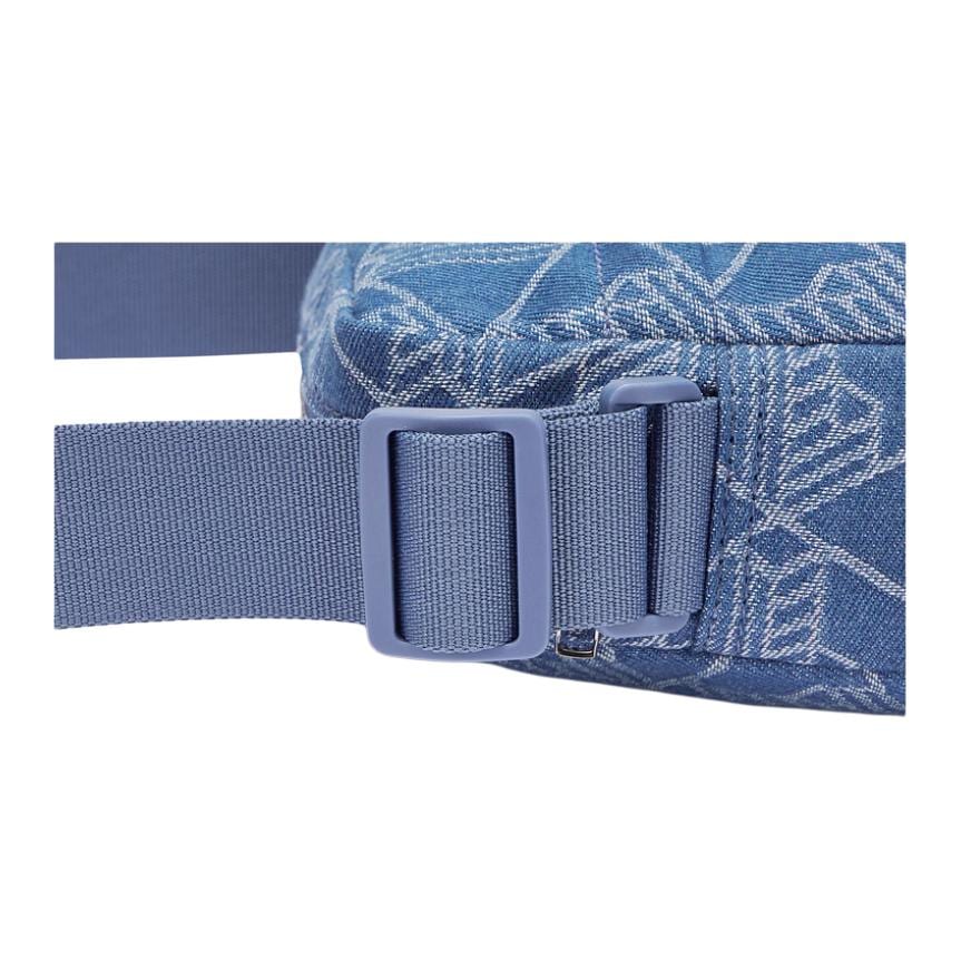 LACOSTE Fabric Shoulder Bag, Crossbody Bag Unisex Blue NU4869NZ-Q74
