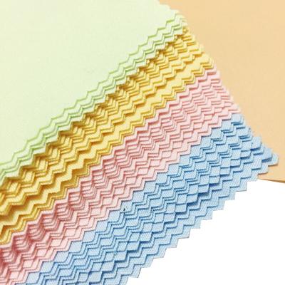 10 Adet Rastgele 130Mm*130Mm Taşınabilir Düz Renk Mikrofiber Gözlük Temizleme Bezi Lens Telefon Ekranı Temizleme Mendilleri Gözlük