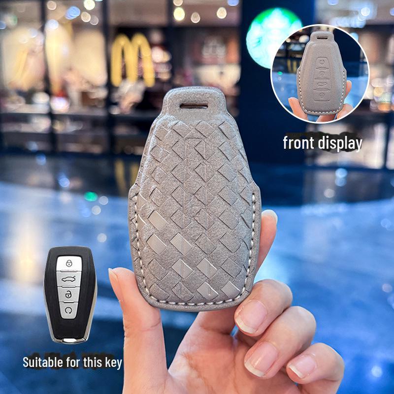 

Чехол для ключа, совместимый с моделями Geely: Emgrand, GS, Xingyue L, Boyue, Xingrui, Icon, Binyue Cool, Vision X6 X3 и Binrui. Set