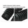 Motorcycle Front Fork Boots, Rubber Front Fork Covers, Shock Absorbing, Easy Installation, Fits CL400, CB400, CB500, and CB400ss, 1 Pair