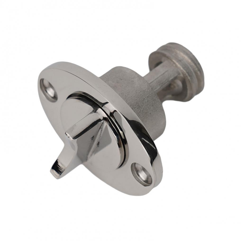 Easily Installed Marine Grade 316 Stainless Steel Oval Drains for Boats
