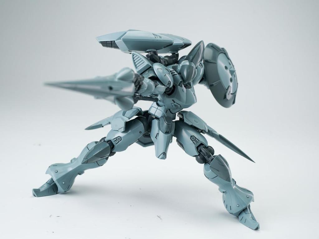 SHEIK MAINLAND ULTRA ACTION TROOPER Series Actaeon Scale ABS Assembled Plastic Model Kit 1/144 [Blue Gray]