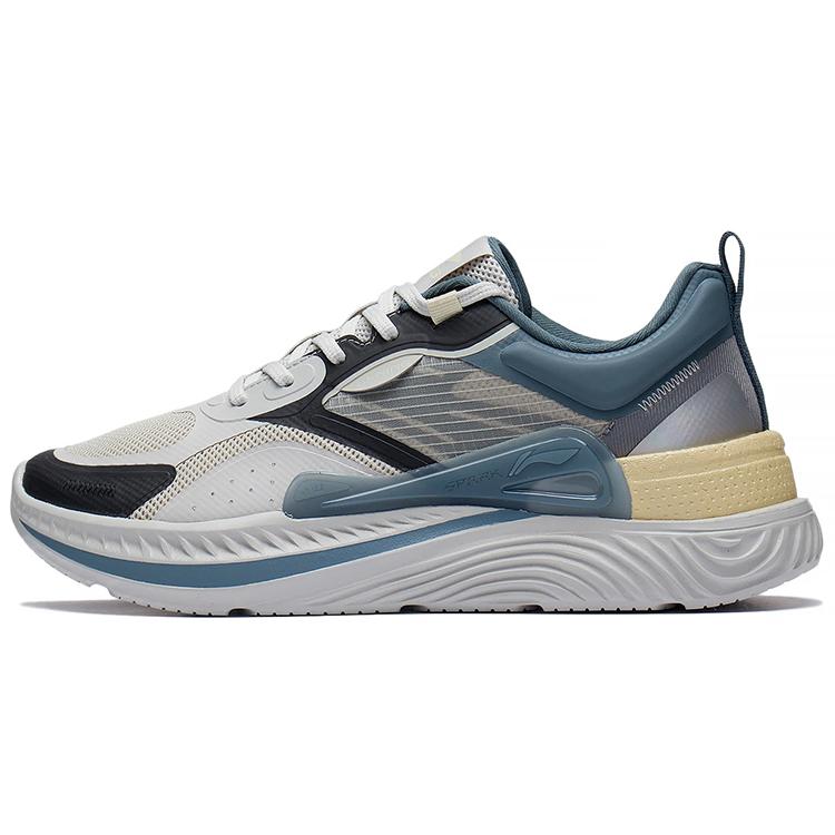 

Li Ning Cushioning Slip Resistant Abrasion Resistant Low top Casual Shoes Men s Gray AGLS175-4 40