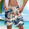 Trend Dragon Graphic Short Pants Fashion Summer Streetwear Mens 3D Printed Beach Shorts Cool Hip Hop Oversized Kids Swim Trunks