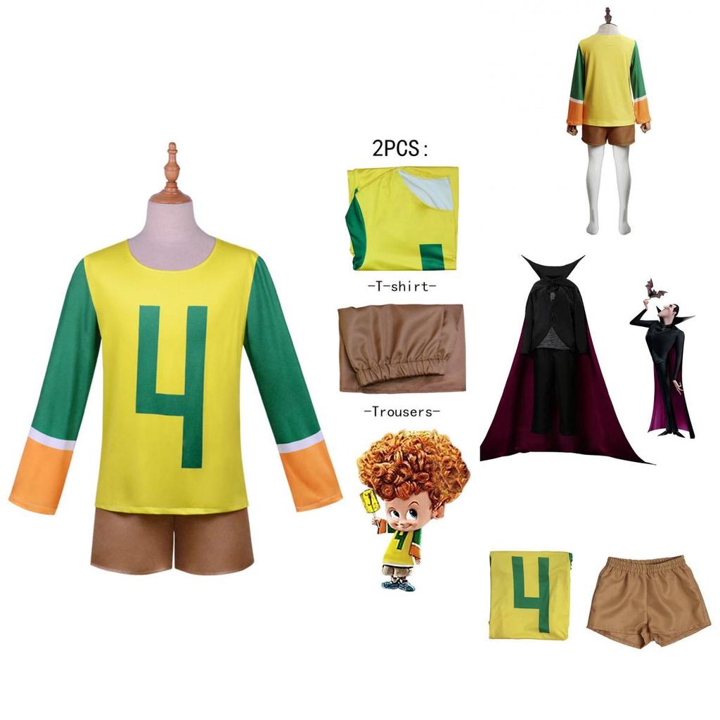 Hotel Transylvania Draculaura Mavis Jonathan Vampire Xmas Party Cosplay Costume