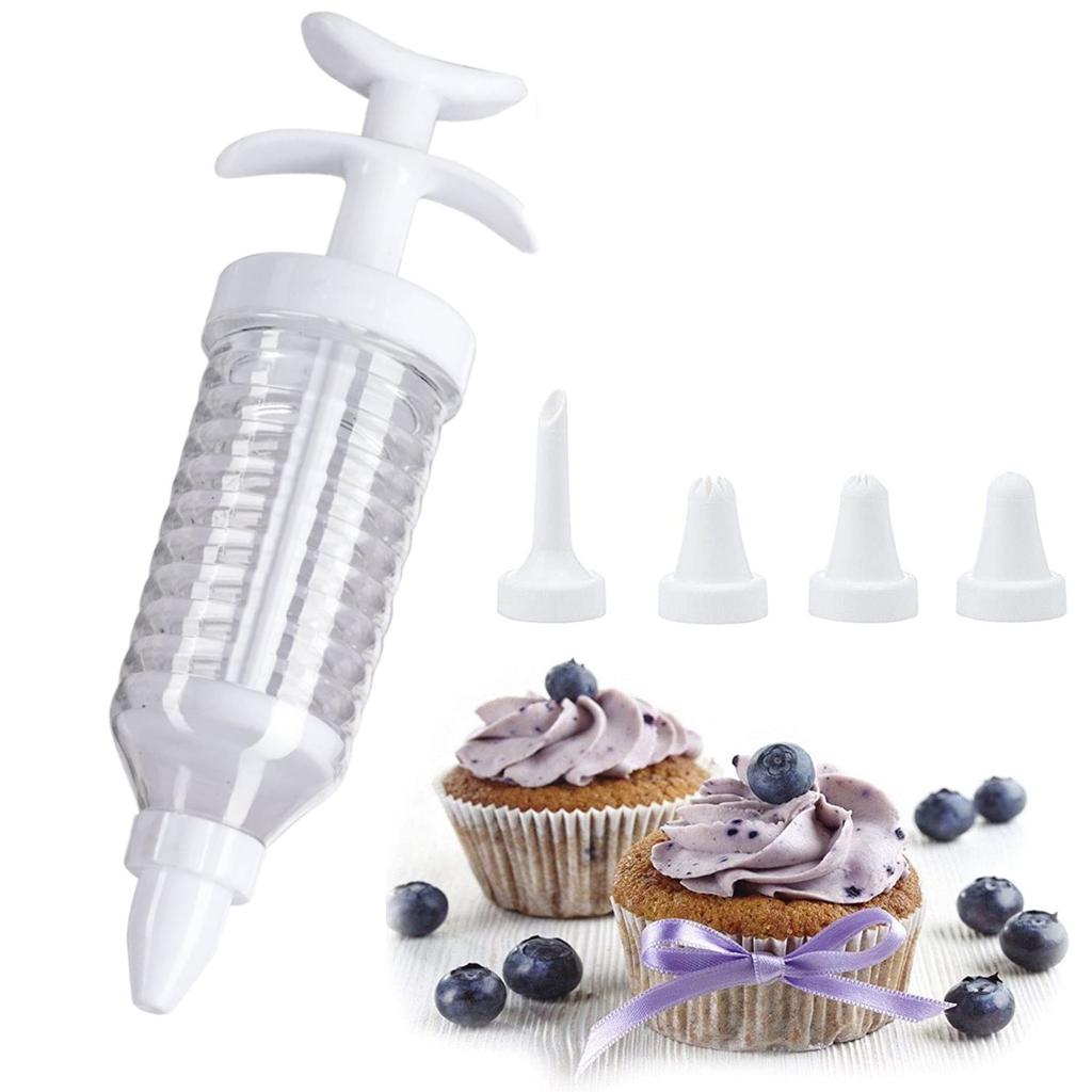 Dekorierer Für Kuchen Und Torten Spritze Spritzbeutel Set 8 Tüllen