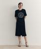 Zero Street [2 Colors] Slit H-Line Skirt