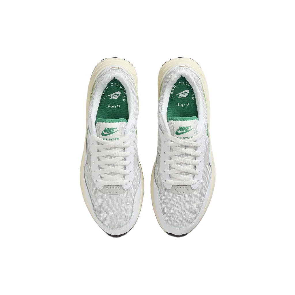 Nike Air Max Systm Comfortable Versatile Low-Top Lifestyle Shoes Men sneaker White Green FN7441-025