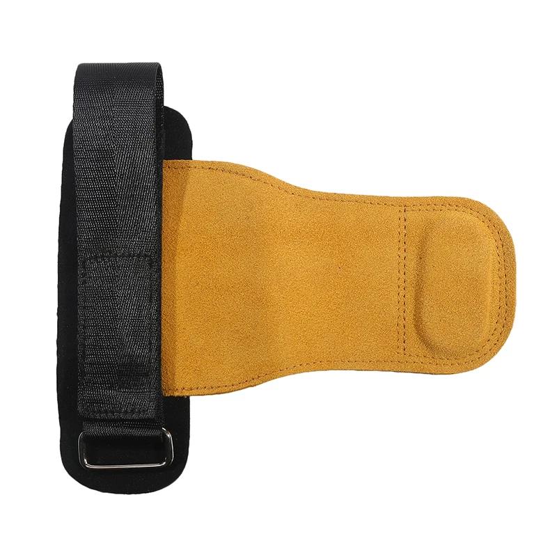 

Модные перчатки для тренажерного зала, грипсы, противоскользящие, для тяжелой атлетики, силовой пояс, накладки для подъема веса, пояс для становой тяги, тренировочные перчатки для кроссфита, фитнеса, защита ладони One Size коричневый