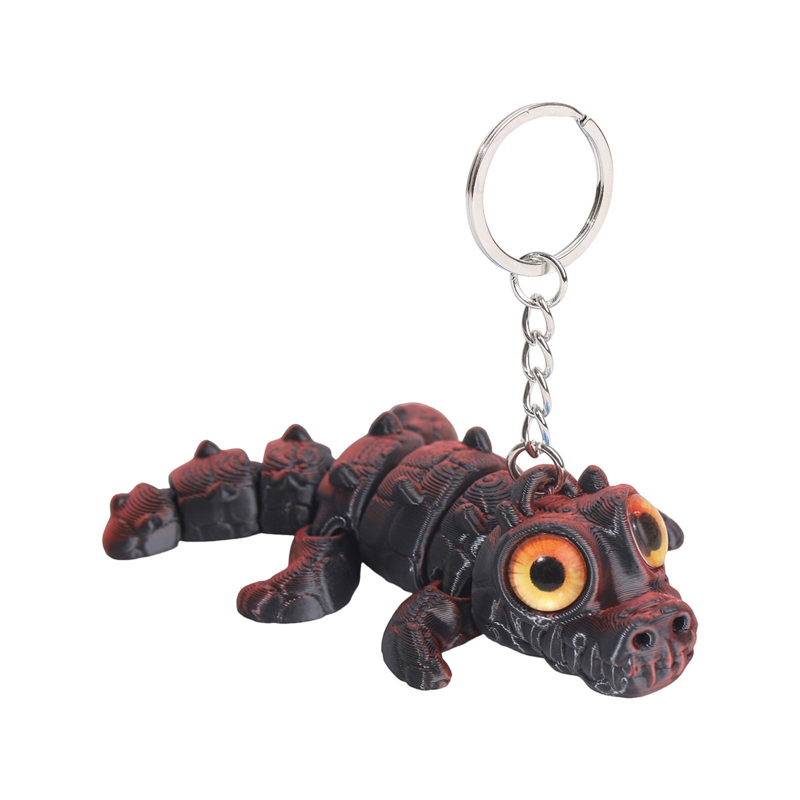 

3D друкований милий тривимірний брелок для шкільного портфеля маленький кулон подарунок маленька прикраса One Size винний