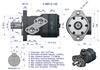 Hydraulický orbitální motor V-Mr-S 125 cm³/ot (175 bar / max. 200 bar) Síla