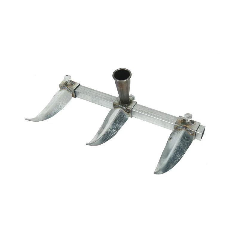 Adjustable Multi-Tooth Garlic Planting Rake and Hand-Pulled Plow