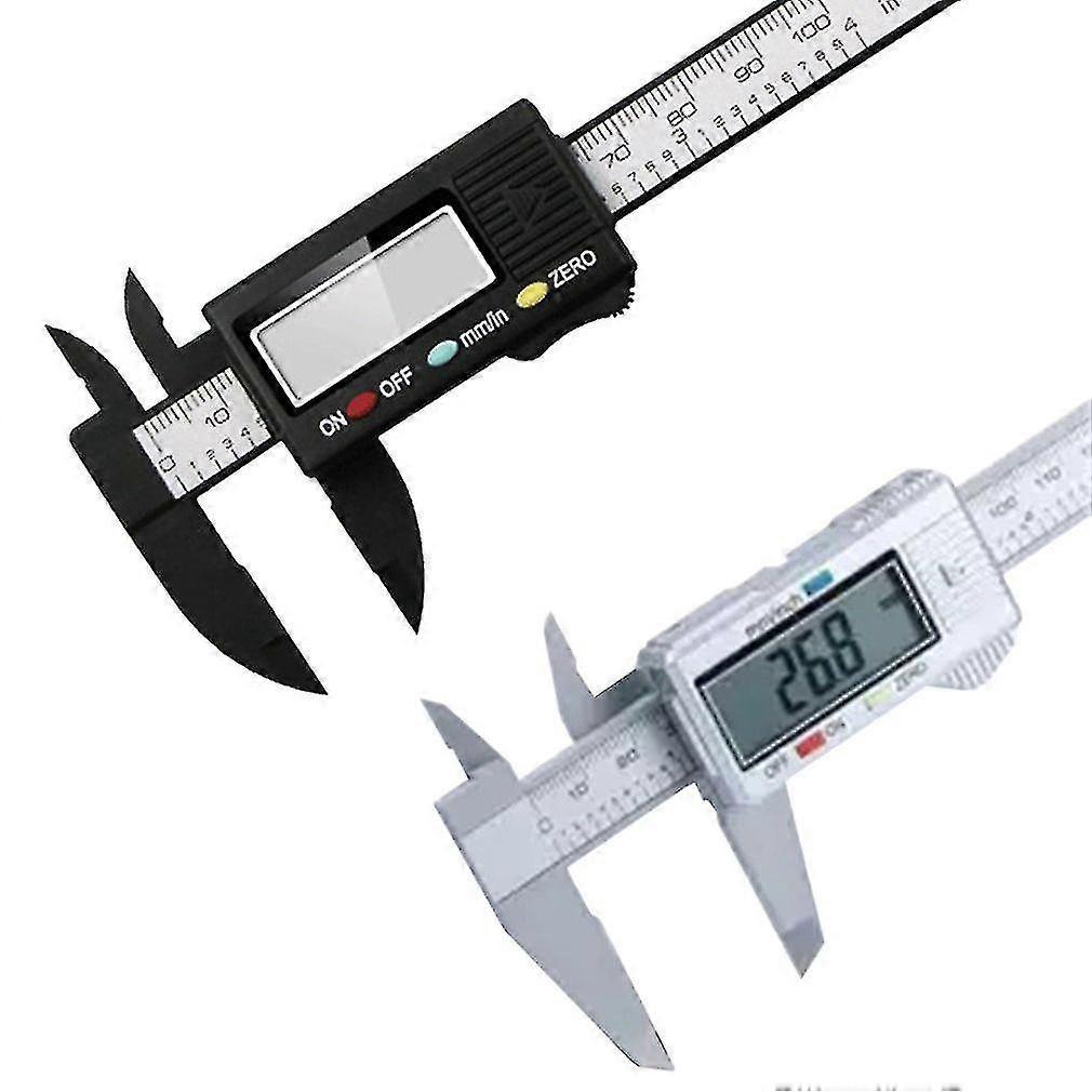 Electronic Digital Display Vernier Caliper 0-150mm Plastic Digital Display Caliper Measurement Tool Inner
