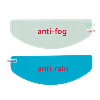 Helmet Clear Anti-Fog Patch Rainproof Protective Film Visor Universal Lens Moto Resistant Film Accessories Motorcycle Fog H6J7