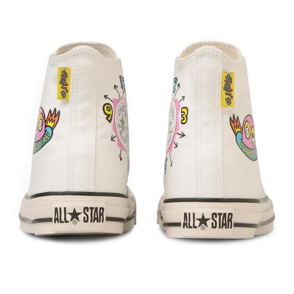 Converse All Star Tamagotchi HI Size cm Sneakers, White, 24.0