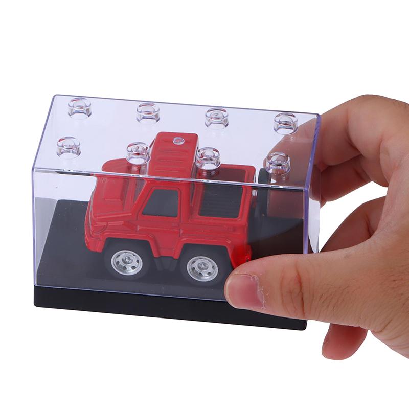 1:Collezione 64 Modelli di Automobili Piccole Die Cast Impilabile Acrilico Combinato Scatola Espositiva Trasparente per Conservazione